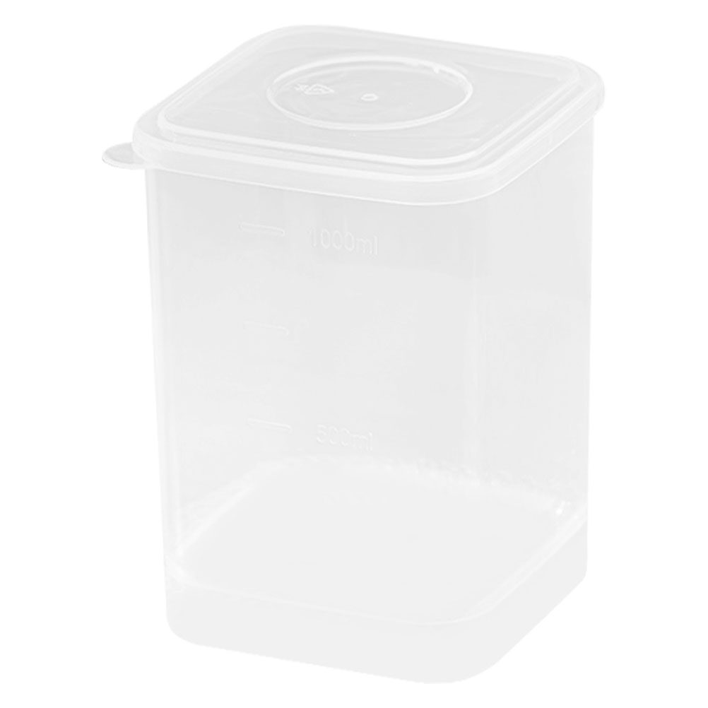 Meal Prep Yogurt Containers - Przezroczysty plastikowy pojemnik na jogurt z
