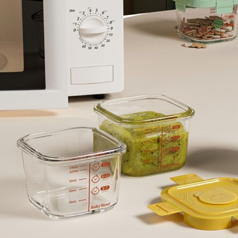 Meal Prep Glass Containers Oven Safe - Nowy pojemnik na żywność 170 ml,
