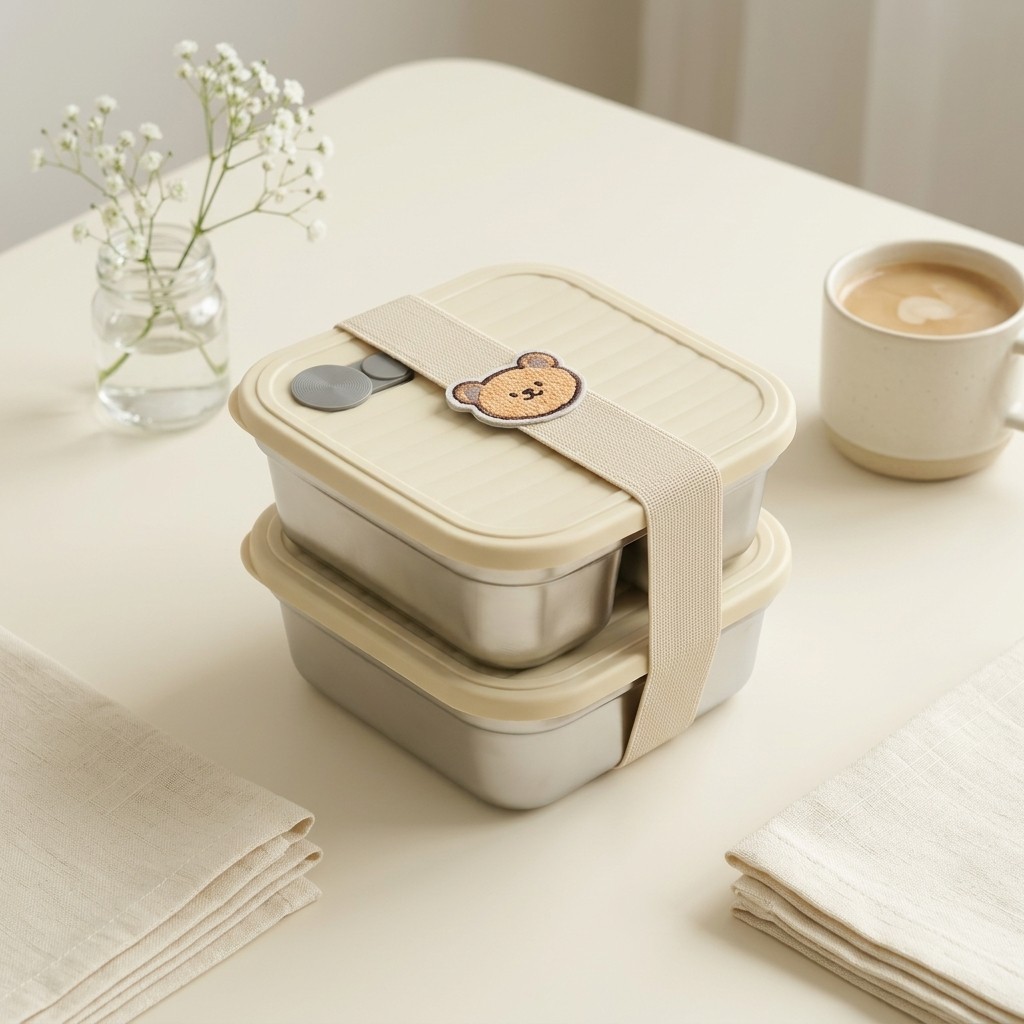 Meal Prep Kinder - Pojemnik na lunch ze stali nierdzewnej