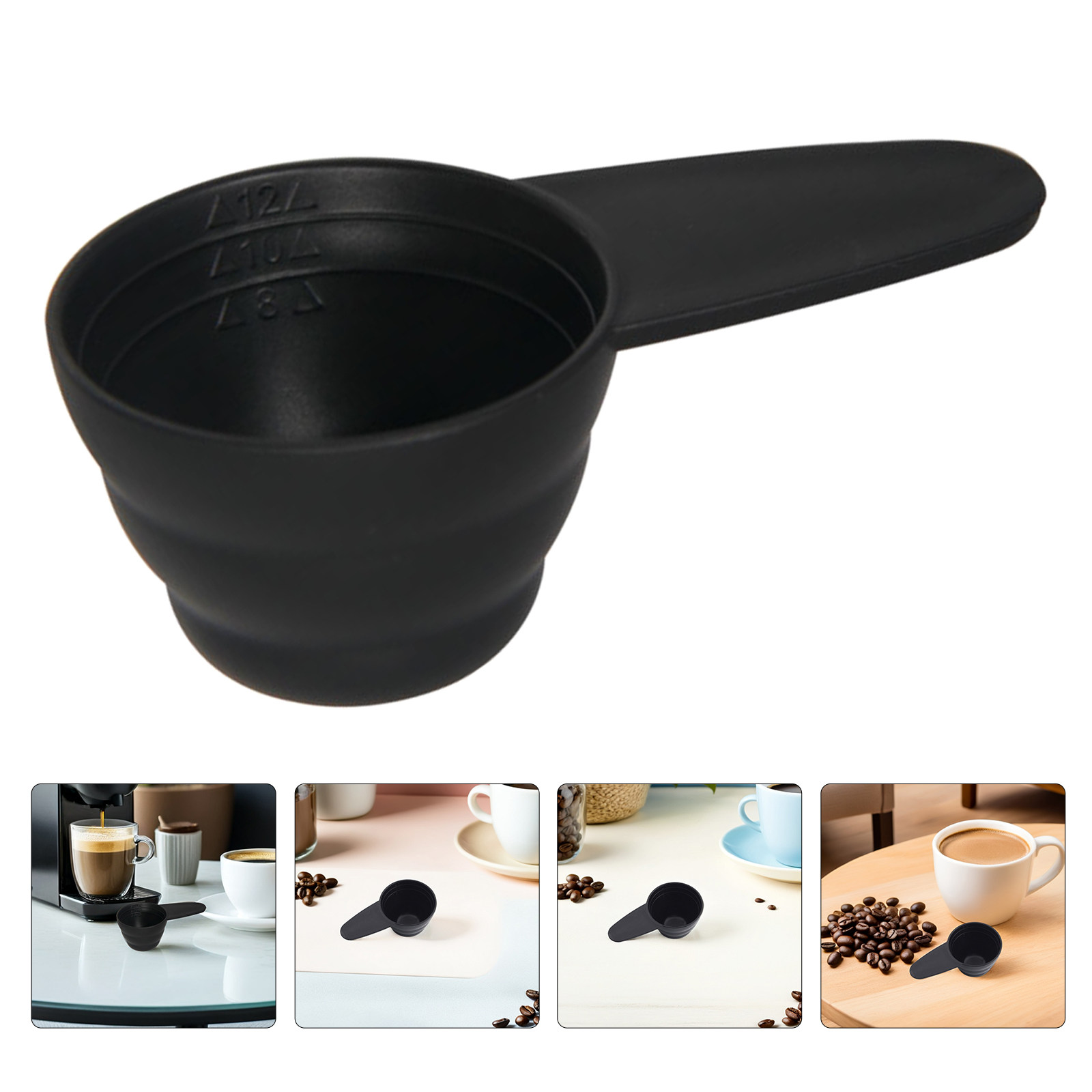 Meal Prep Protein - Zestaw 12 szt. miarek gramowych, łyżeczek