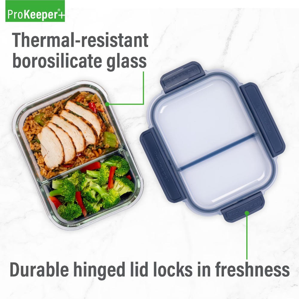 Meal Prep Glass Containers Oven Safe - Wysokiej jakości pojemniki do przygotowywania posiłków