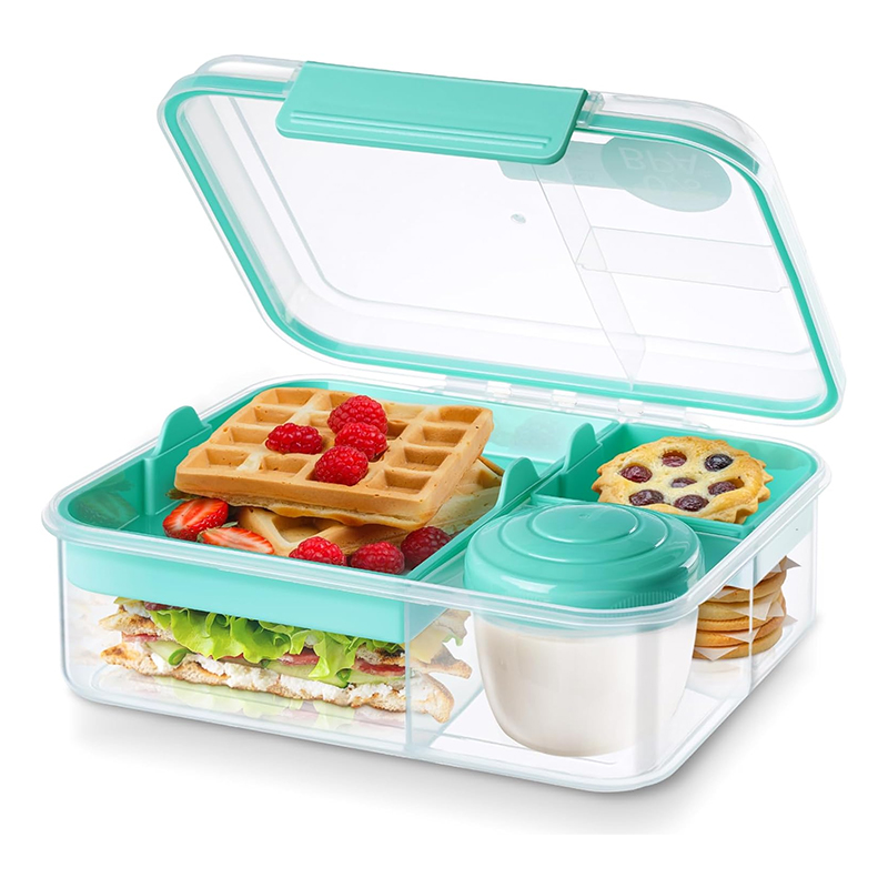 Meal Prep Kinder - Pojemnik na lunch z 4 przegródkami,