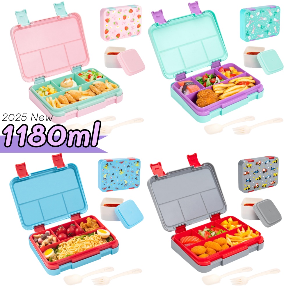 Meal Prep Recipes - Zestaw pojemników na lunch Bento 40oz