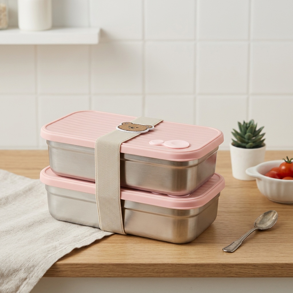 Meal Prep Kinder - Pojemnik na lunch ze stali nierdzewnej