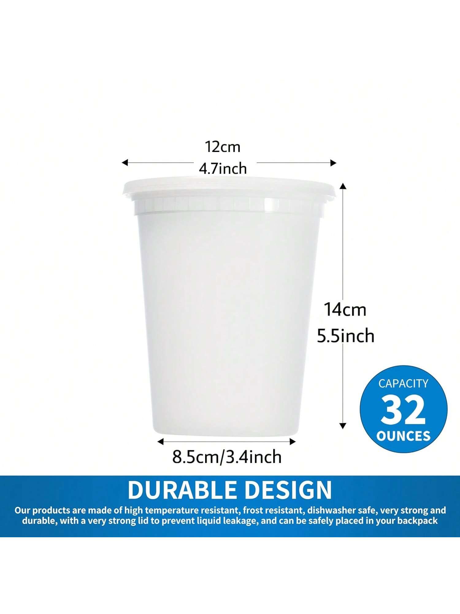 24Pack 32oz Deli Containers wi – Meal Prep Soup recenzja i cena