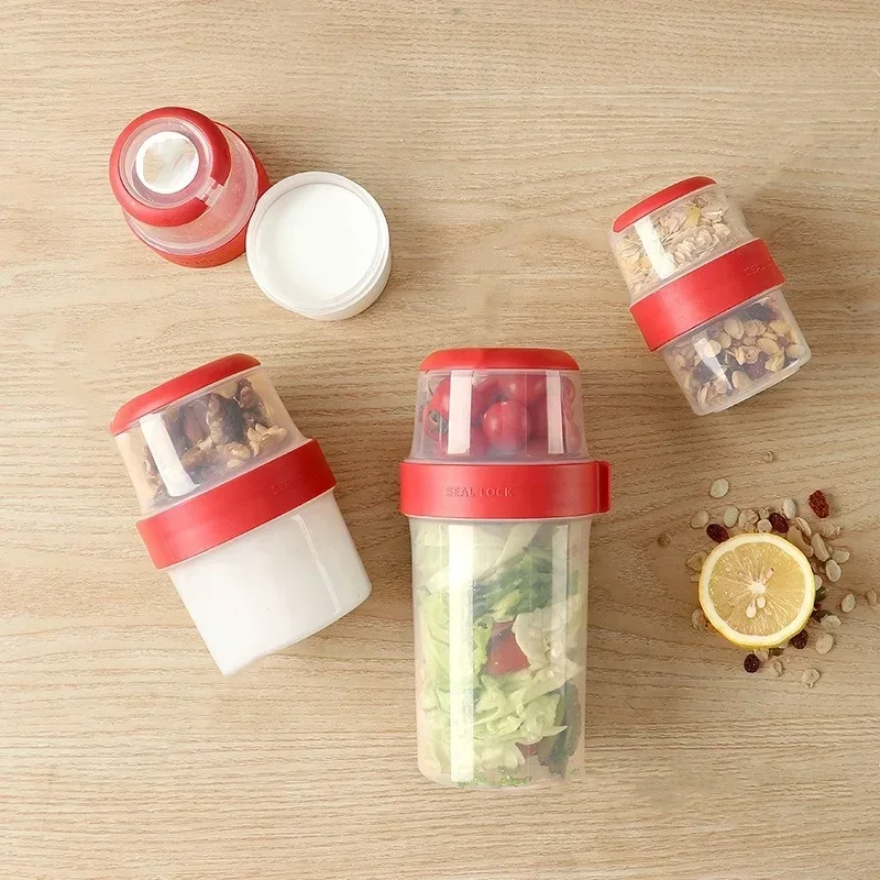 Dwuwarstwowe, szczelnie zamkni – Meal Prep Yogurt Containers recenzja i cena