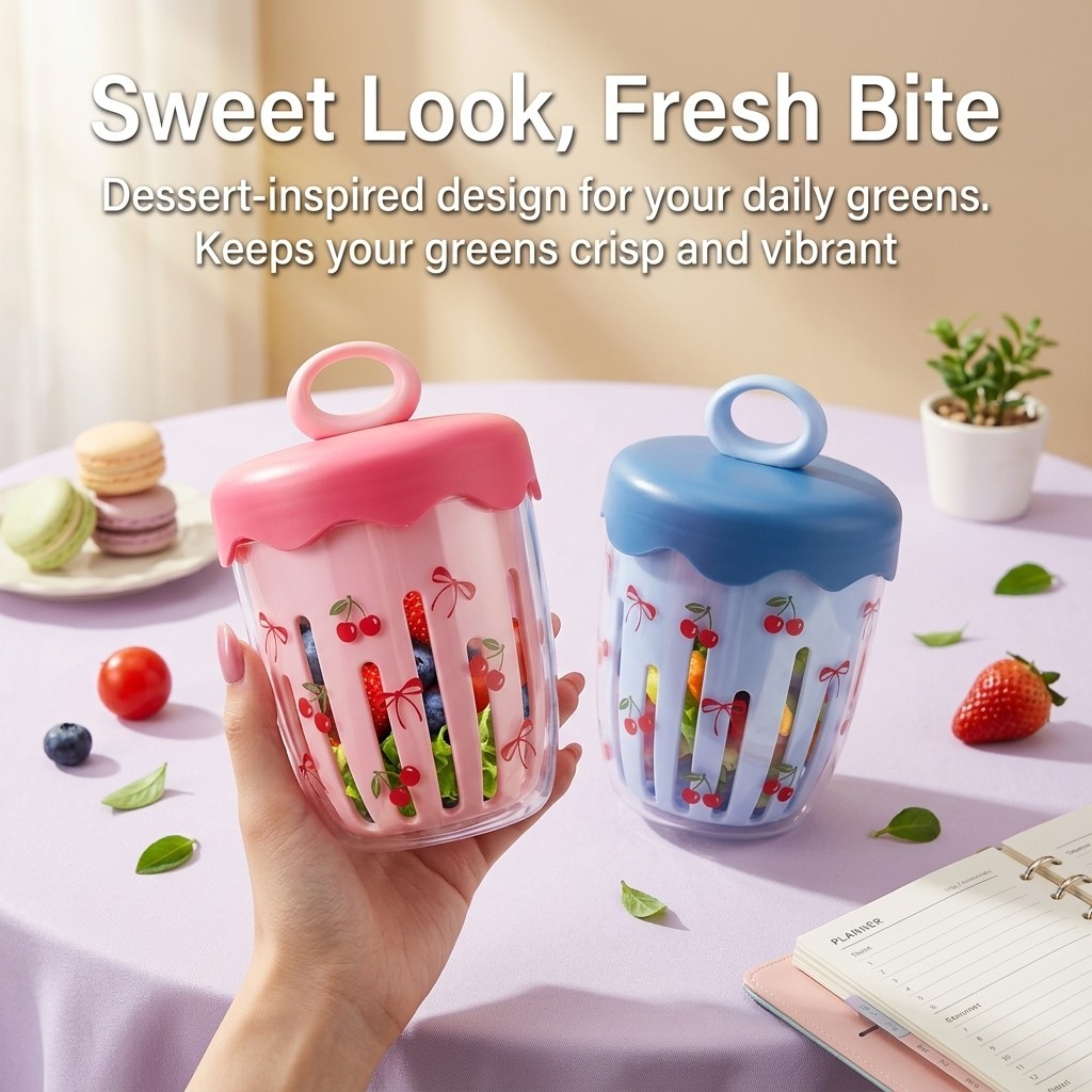 Plastikowy pojemnik na sałatkę – Meal Prep Yogurt Containers recenzja i cena