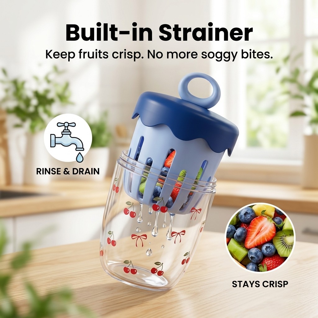 Plastikowy pojemnik na sałatkę – Meal Prep Yogurt Containers recenzja i cena