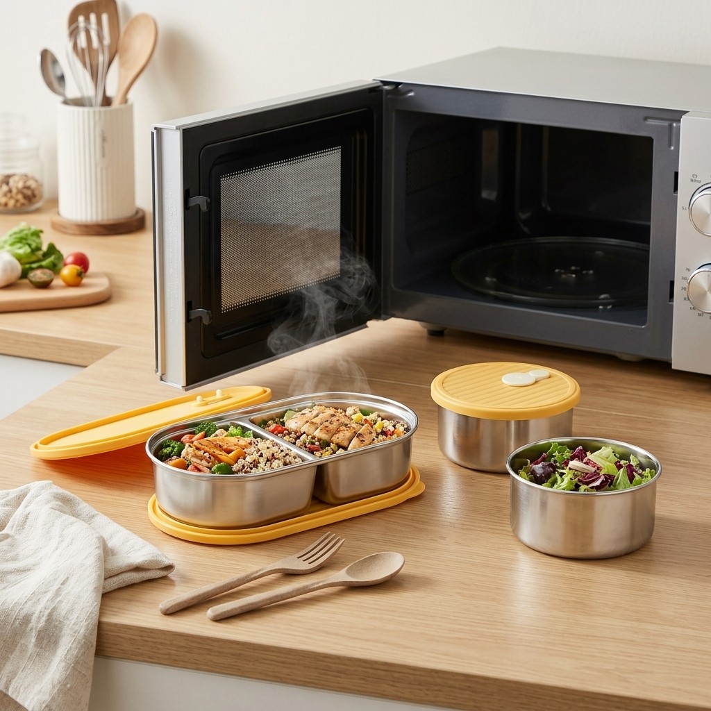 Zestaw pojemników na lunch z n – Meal Prep Kinder recenzja i cena