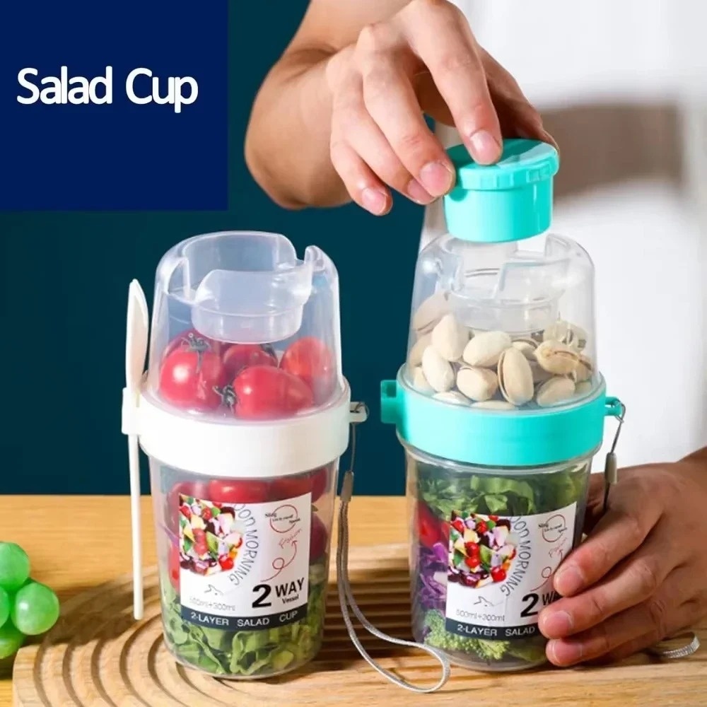 Przenośny Kubek na Sałatkę Kub – Meal Prep Yogurt Containers recenzja i cena