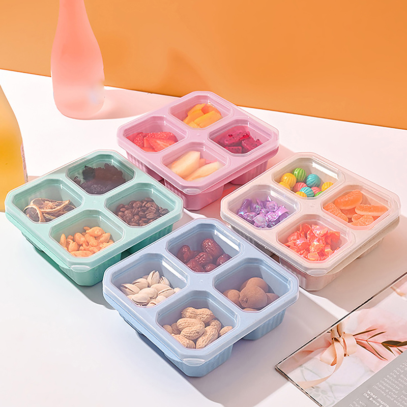 Pojemniki na przekąski z 4 prz – Meal Prep Kinder recenzja i cena