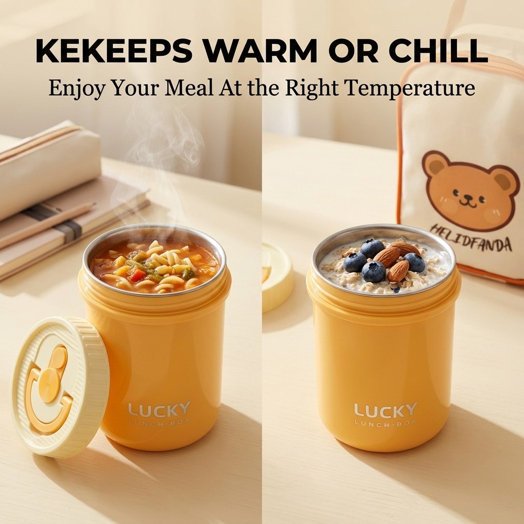 Pojemnik na lunch z izolacją t – Meal Prep Yogurt Containers recenzja i cena
