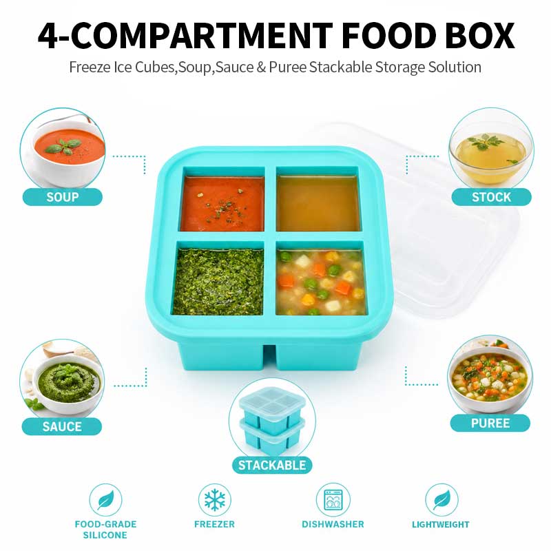 Silikonowy pojemnik na żywność – Meal Prep Soup recenzja i cena