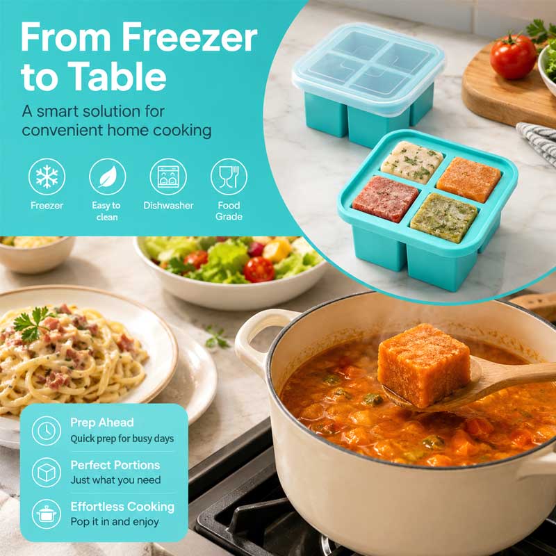 Silikonowy pojemnik na żywność – Meal Prep Soup recenzja i cena