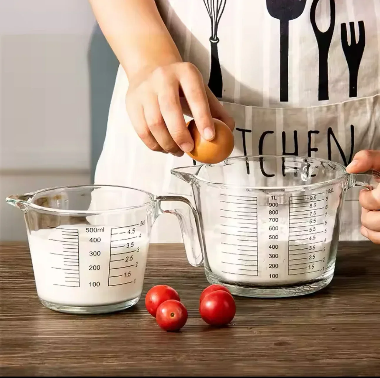 Szklana miarka 2/4 filiżanki d – Meal Prep Glass Containers Oven Safe recenzja i cena
