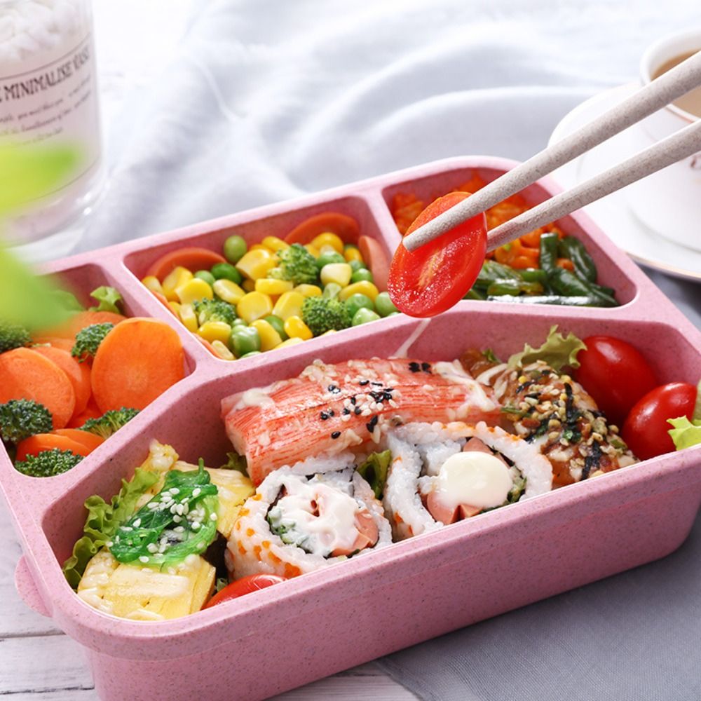 4-przedziałowe pudełko bento d – Meal Prep Kinder recenzja i cena