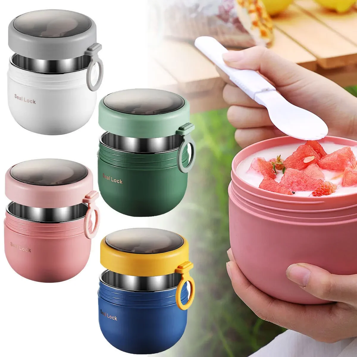 600ml/800ml Kubki śniadaniowe  – Meal Prep Yogurt Containers recenzja i cena