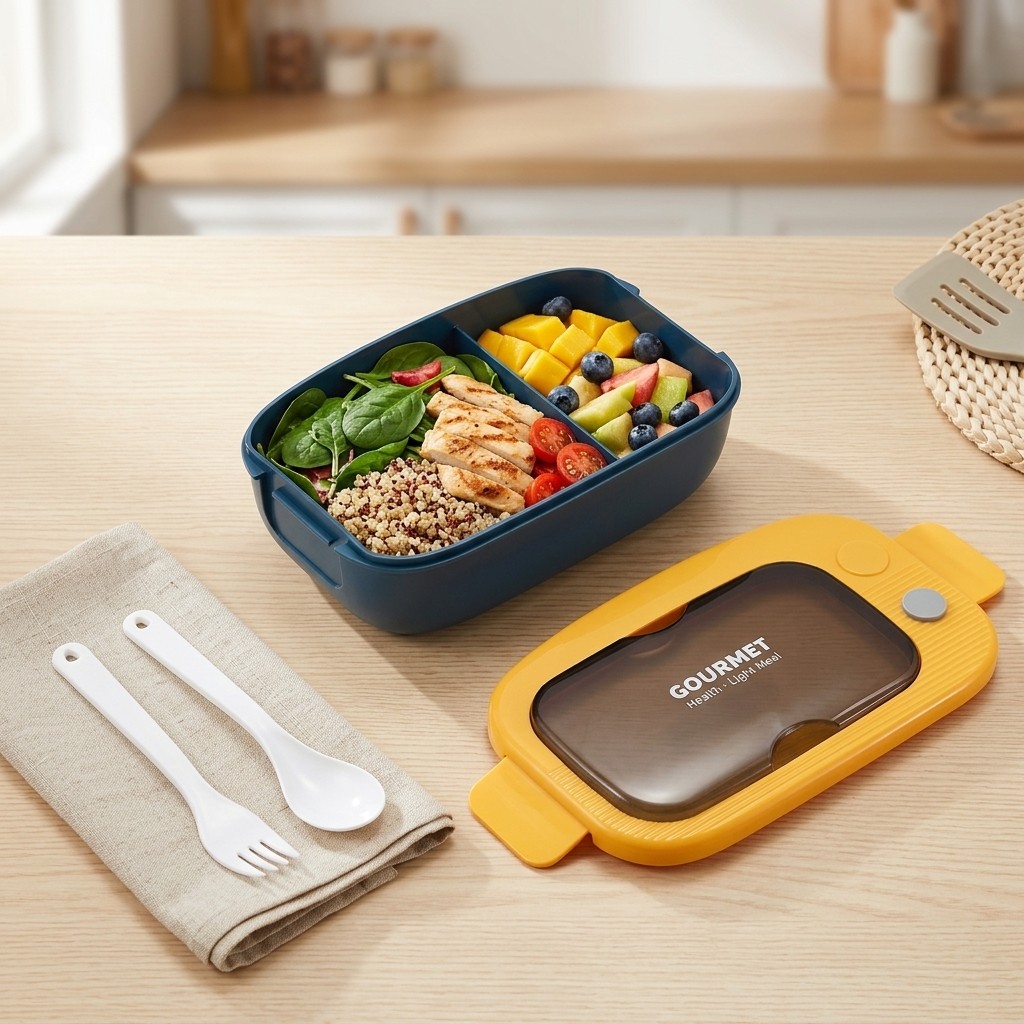 Plastikowy pojemnik na lunch B – Meal Prep Kinder recenzja i cena