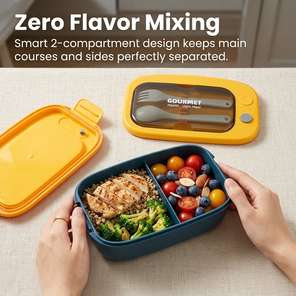 Plastikowy pojemnik na lunch B – Meal Prep Kinder recenzja i cena