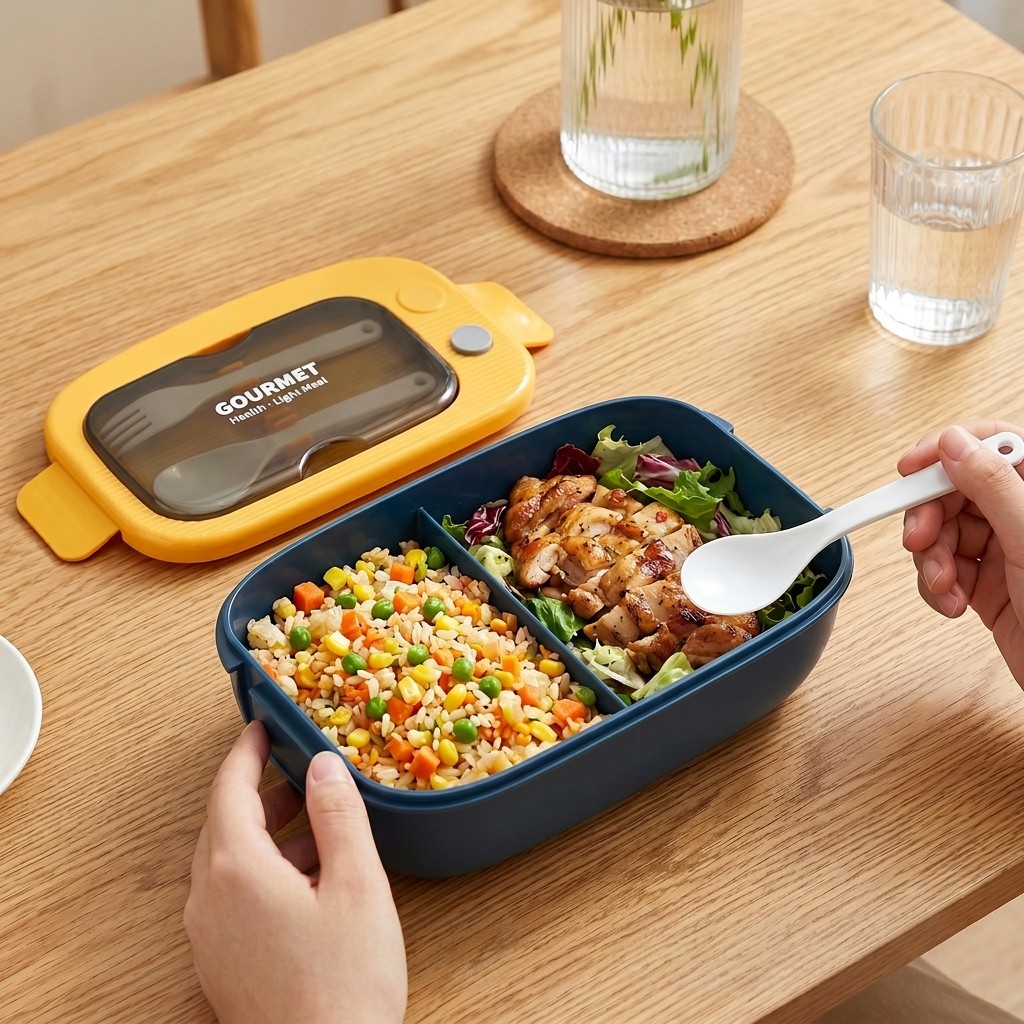 Plastikowy pojemnik bento do m – Meal Prep Recipes recenzja i cena