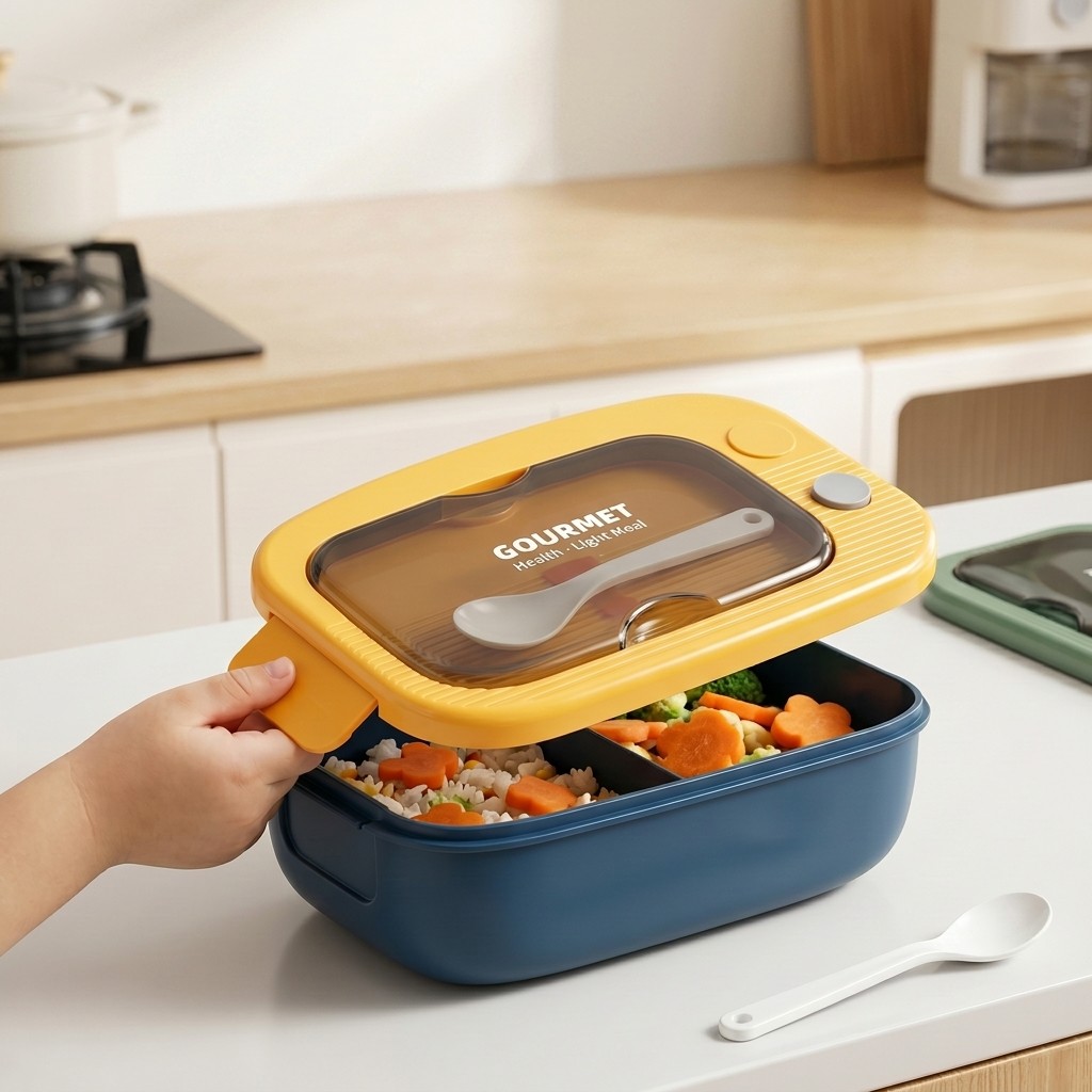 Plastikowy pojemnik bento do m – Meal Prep Recipes recenzja i cena
