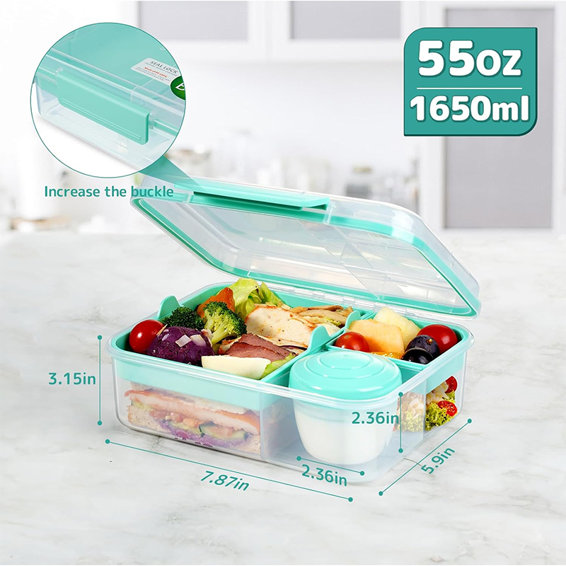 Pojemnik na lunch z 4 przegród – Meal Prep Kinder recenzja i cena