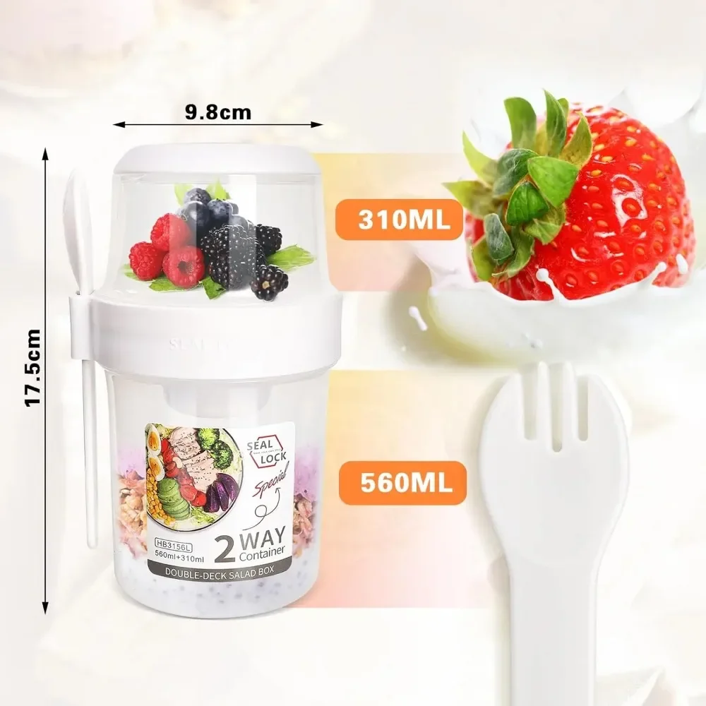 Zestaw pojemników na śniadanie – Meal Prep Yogurt Containers recenzja i cena