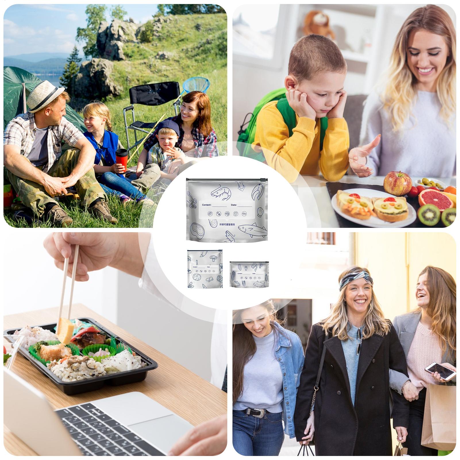 Aluminiowe worki do przechowyw – Meal Prep Ziplock recenzja i cena
