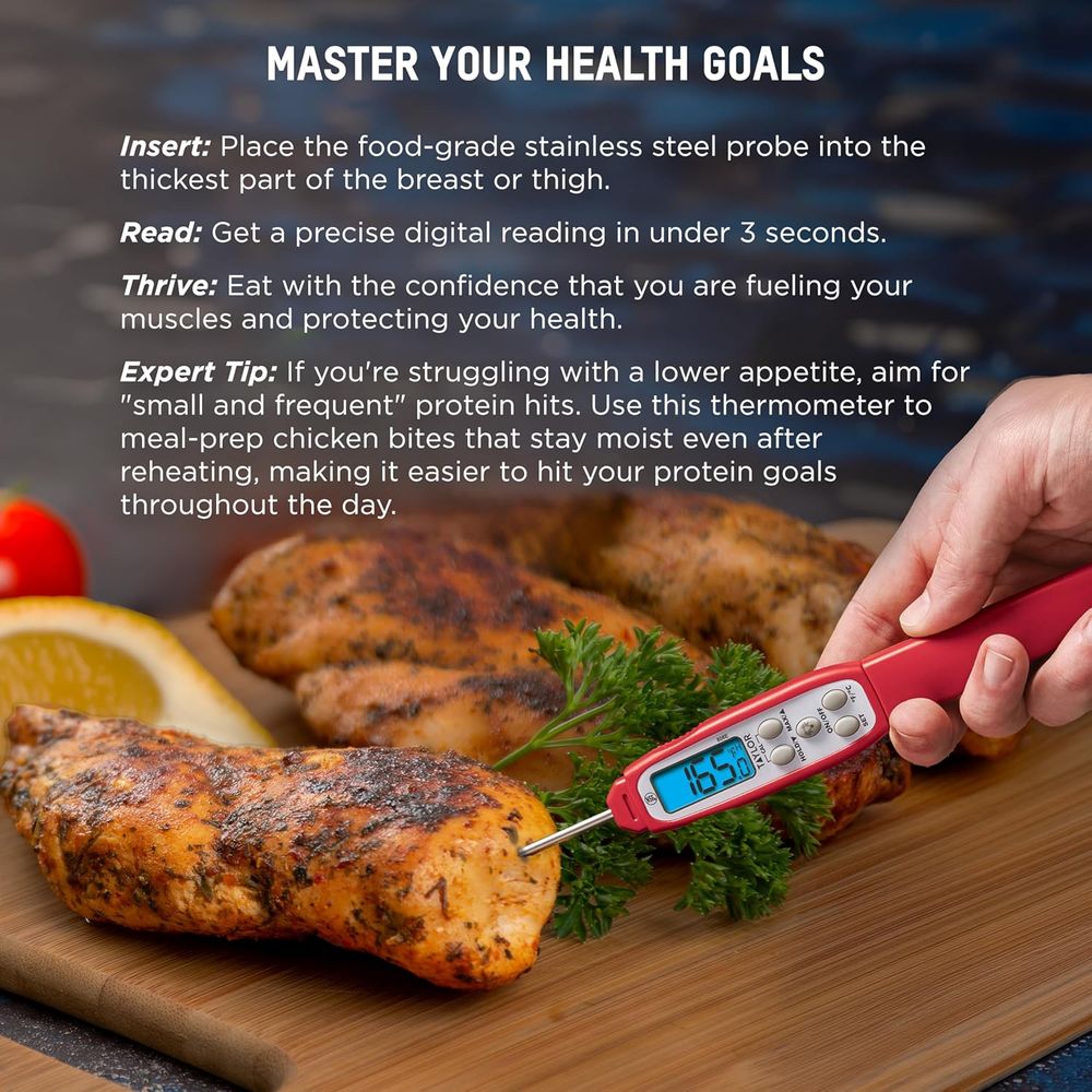 Cyfrowy termometr do mięsa - d – Meal Prep High Protein recenzja i cena