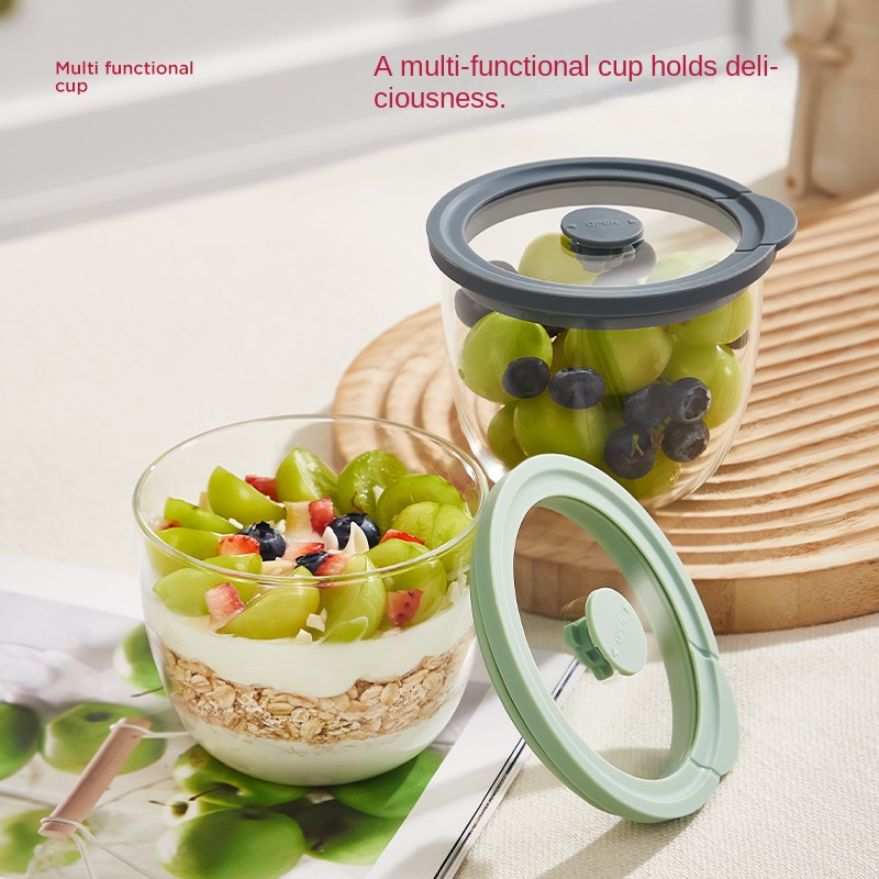 Szklany pojemnik na owsiankę n – Meal Prep Yogurt Containers recenzja i cena