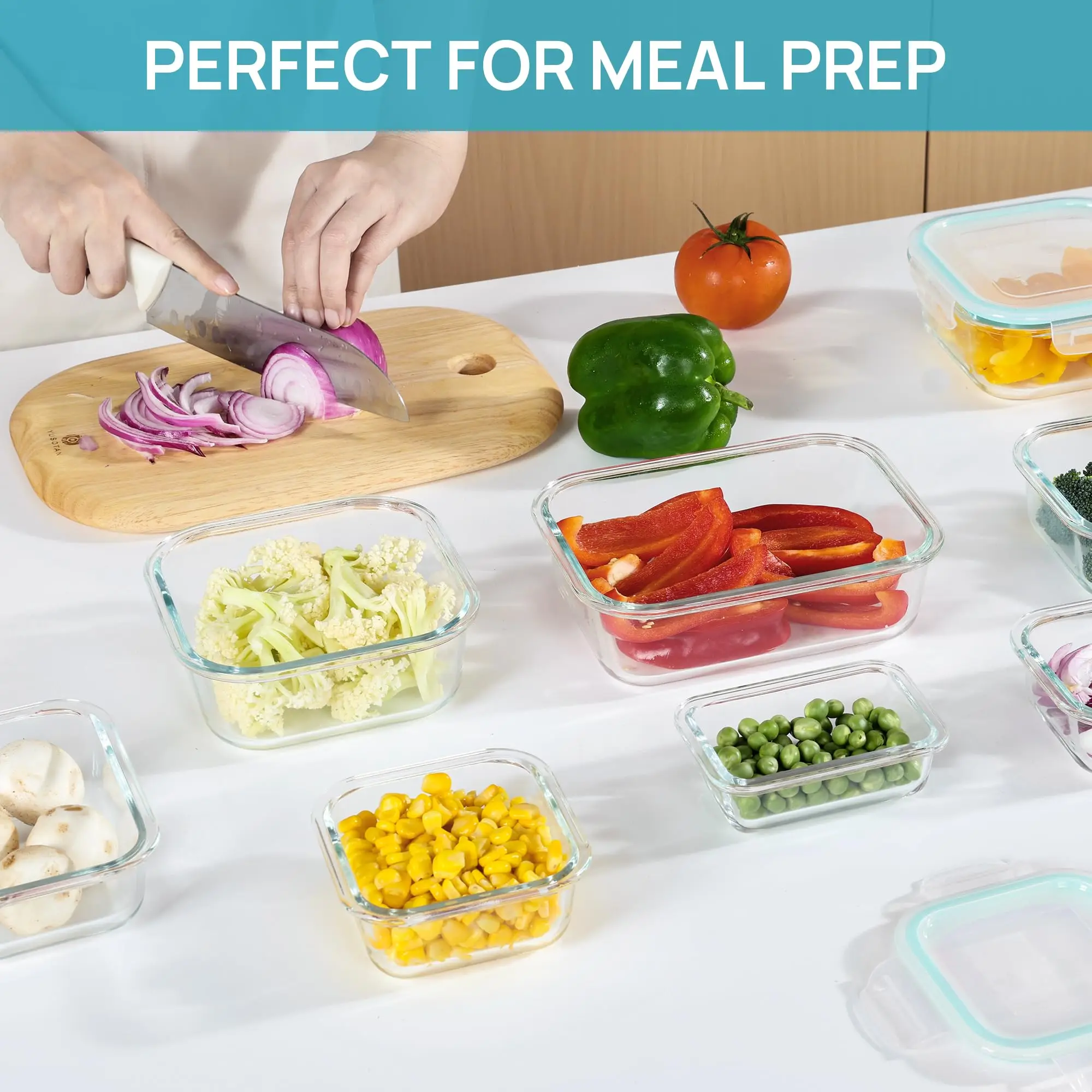 Szklane pudełko na lunch Pojem – Meal Prep Glass Containers Oven Safe recenzja i cena