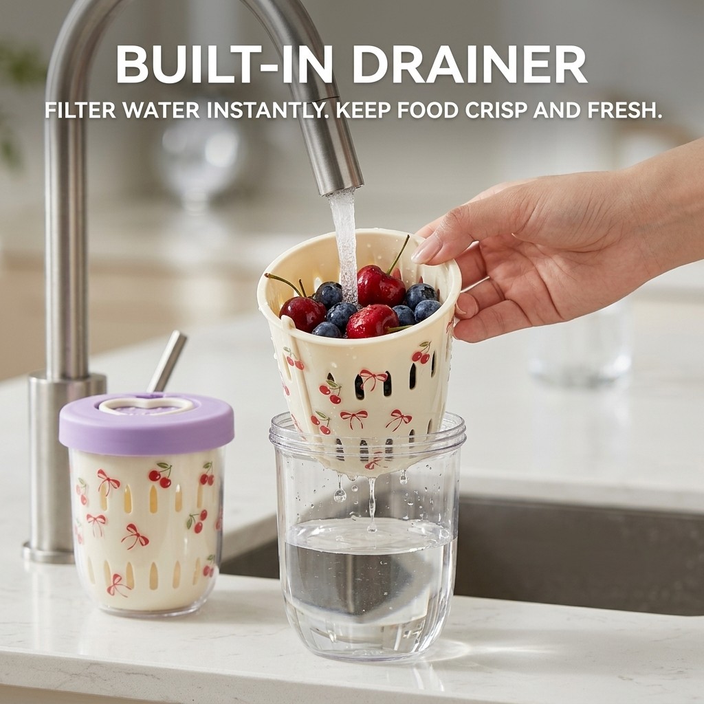 Plastikowy pojemnik na sałatkę – Meal Prep Yogurt Containers recenzja i cena