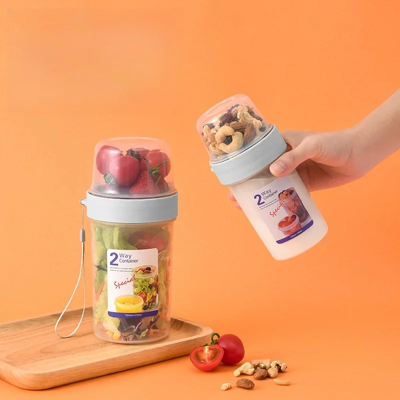 Przenośny Zestaw Śniadaniowy:  – Meal Prep Yogurt Containers recenzja i cena