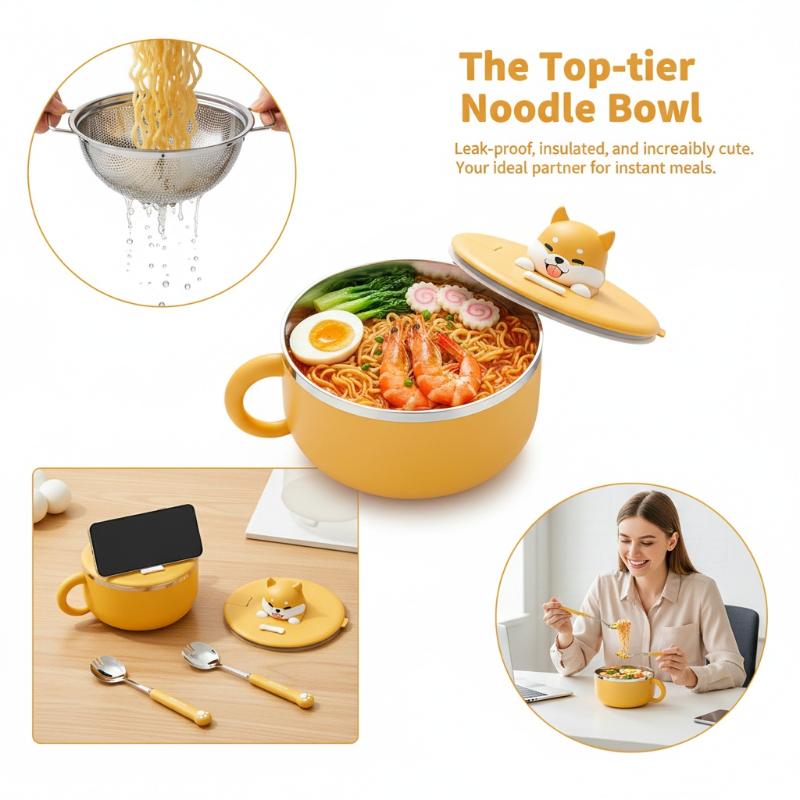 Miska na instant noodles ze st – Meal Prep Recipes recenzja i cena