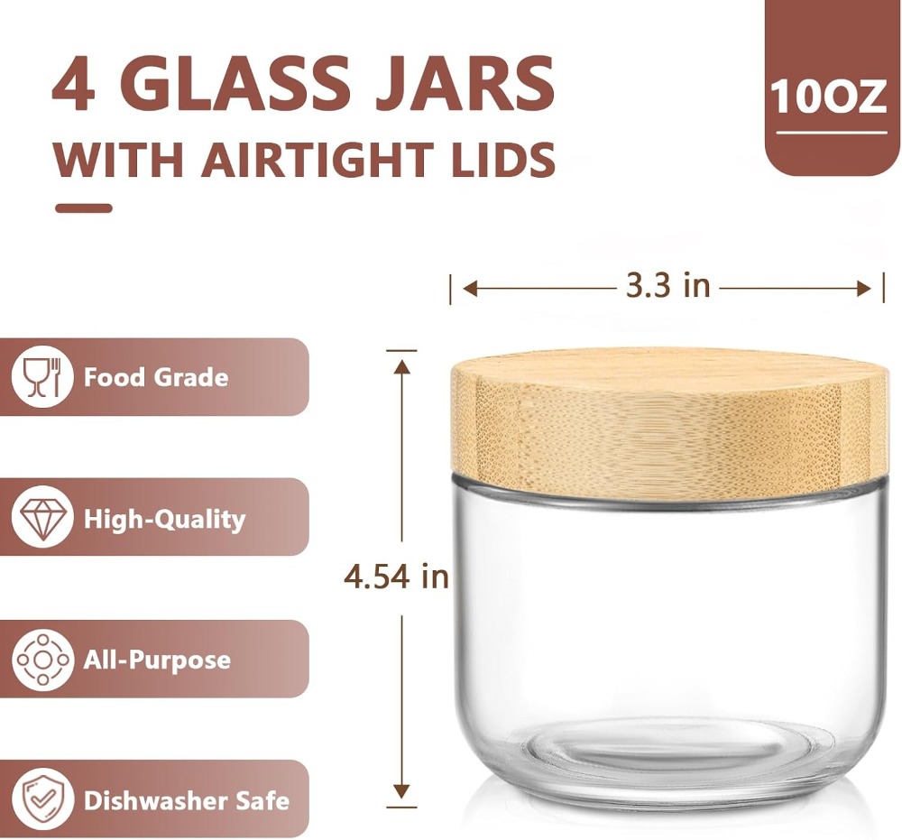 Pojemniki na Overnight Oats 10 – Meal Prep Yogurt Containers recenzja i cena