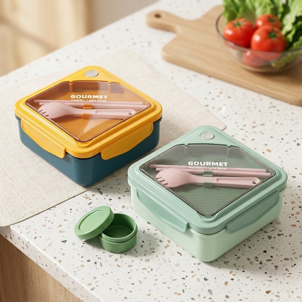 Szczelny plastikowy pojemnik n – Meal Prep Kinder recenzja i cena
