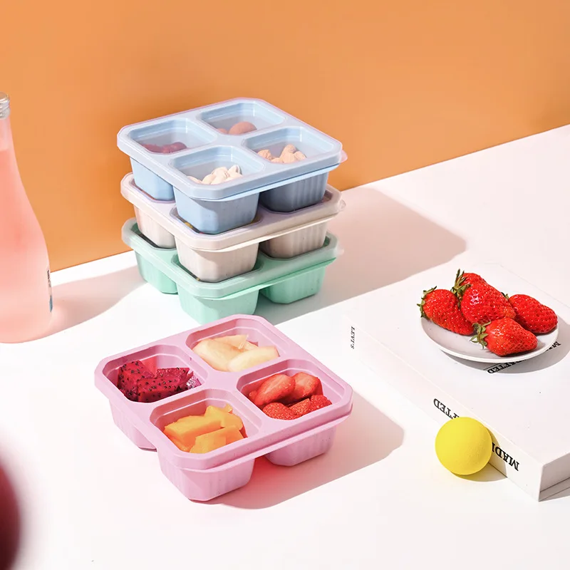 4-siatkowe pudełko na przekąsk – Meal Prep Kinder recenzja i cena